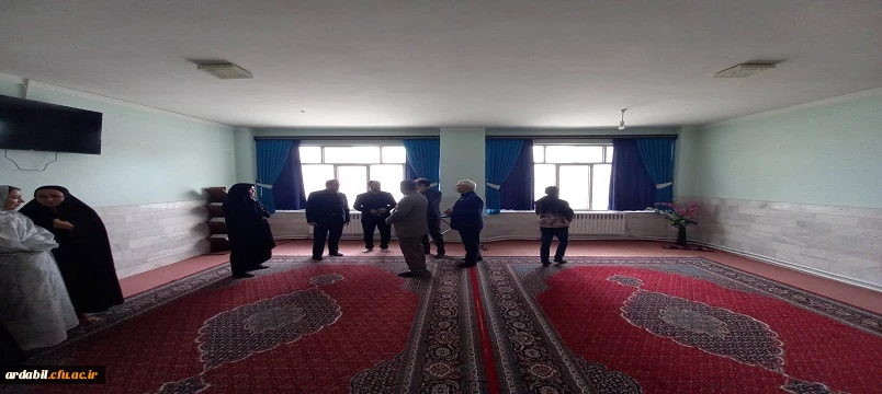 بازدید مدیر کل آموزش و پرورش استان اردبیل از سرای 120 تخت خوابی شمس