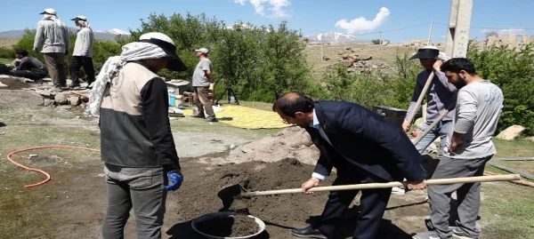 بازدید سرپرست دانشگاه فرهنگیان اردبیل از اردوی جهادی عهد خدمت 