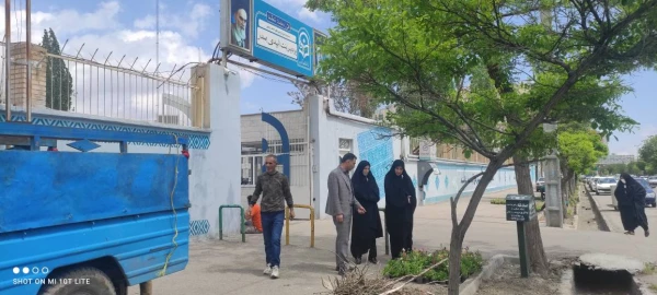  زیباسازی فضای سبز پردیس بنت الهدی صدر