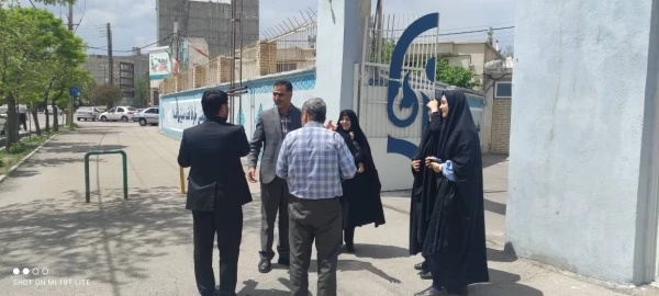  زیباسازی فضای سبز پردیس بنت الهدی صدر