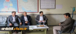 بازدید مسئولان و مدیران گروه های آموزشی دانشگاه از مدارس مجری طرح کارورزی