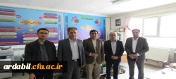 بازدید مسئولان و مدیران گروه های آموزشی دانشگاه از مدارس مجری طرح کارورزی