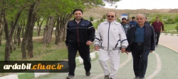 همایش پیاده روی اساتید، کارکنان و دانشجومعلمان دانشگاه فرهنگیان استان اردبیل