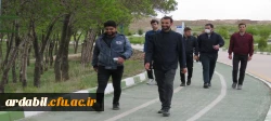 همایش پیاده روی اساتید، کارکنان و دانشجومعلمان دانشگاه فرهنگیان استان اردبیل