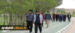 همایش پیاده روی اساتید، کارکنان و دانشجومعلمان دانشگاه فرهنگیان استان اردبیل