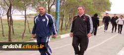 همایش پیاده روی اساتید، کارکنان و دانشجومعلمان دانشگاه فرهنگیان استان اردبیل