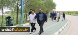 همایش پیاده روی اساتید، کارکنان و دانشجومعلمان دانشگاه فرهنگیان استان اردبیل