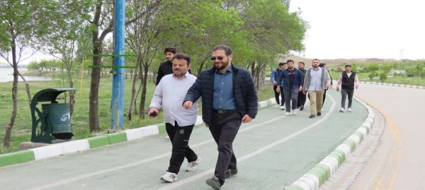 همایش پیاده روی اساتید، کارکنان و دانشجومعلمان دانشگاه فرهنگیان استان اردبیل