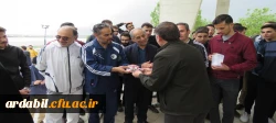 همایش پیاده روی اساتید، کارکنان و دانشجومعلمان دانشگاه فرهنگیان استان اردبیل