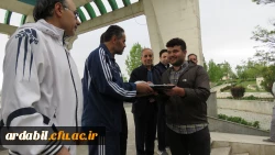 همایش پیاده روی اساتید، کارکنان و دانشجومعلمان دانشگاه فرهنگیان استان اردبیل