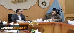 دیدار سرپرست دانشگاه فرهنگیان استان اردبیل با مدیرکل  صدا و سیمای استان اردبیل 