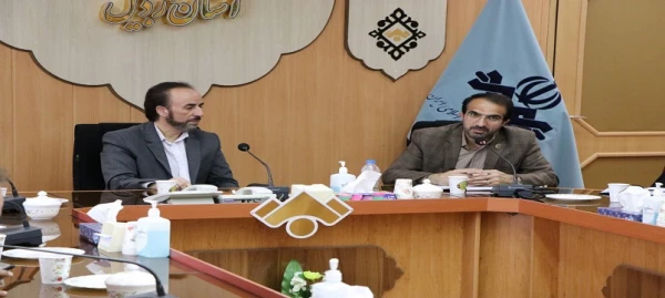 دیدار سرپرست دانشگاه فرهنگیان استان اردبیل با مدیرکل  صدا و سیمای استان اردبیل 