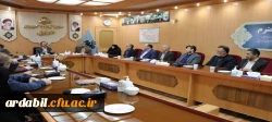 دیدار سرپرست دانشگاه فرهنگیان استان اردبیل با مدیرکل  صدا و سیمای استان اردبیل 