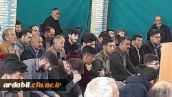 حضور پرشور دانشجومعلمان معلمان مرکز آموزش عالی آزادگان نیر در مراسم پرفیض نمازجمعه شهرستان نیر 