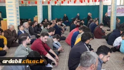 حضور پرشور دانشجومعلمان معلمان مرکز آموزش عالی آزادگان نیر در مراسم پرفیض نمازجمعه شهرستان نیر 