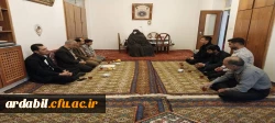 دیدار سرپرست دانشگاه فرهنگیان استان اردبیل با خانواده ی دانشجومعلم شهید جعفرمحمدقلیان