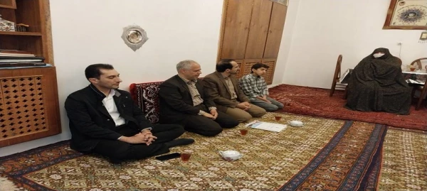 دیدار سرپرست دانشگاه فرهنگیان استان اردبیل با خانواده ی دانشجومعلم شهید جعفرمحمدقلیان