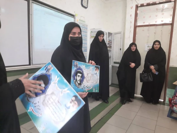 بازدید سرپرست پردیس بنت الهدی صدر از مدارس مجری کارورزی استان