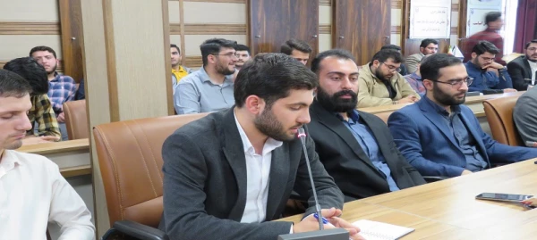 آیین تکریم و معارفه مسئول بسیج دانشجویی پردیس علامه طباطبایی 