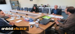حضور مسئول نظارت سنجش فعالیت های فرهنگی در دانشگاه فرهنگیان استان اردبیل