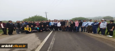 در دانشگاه فرهنگیان اردبیل انجام شد: 

همایش پیاده روی یک روزه در مسیر جنگل فندقلو