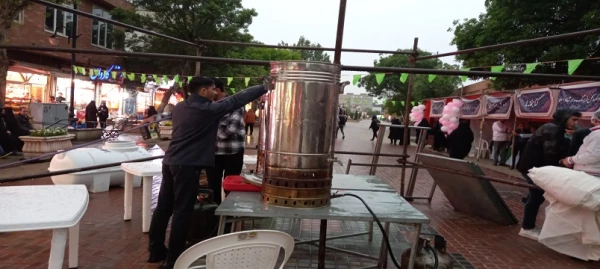 برپایی موکب دخترانه گروه جهادی- فرهنگی دانشگاه فرهنگیان اردبیل 