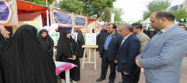 بازدید از موکب دخترانه گروه جهادی- فرهنگی دانشگاه فرهنگیان اردبیل