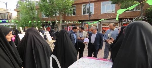 بازدید از موکب دخترانه گروه جهادی- فرهنگی دانشگاه فرهنگیان اردبیل