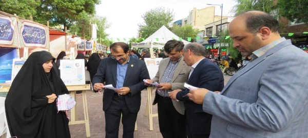 بازدید از موکب دخترانه گروه جهادی- فرهنگی دانشگاه فرهنگیان اردبیل