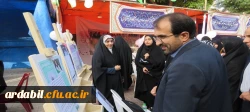 بازدید از موکب دخترانه گروه جهادی- فرهنگی دانشگاه فرهنگیان اردبیل