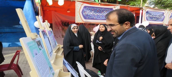 بازدید از موکب دخترانه گروه جهادی- فرهنگی دانشگاه فرهنگیان اردبیل