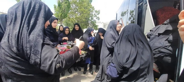 اعزام دانشجومعلمان پردیس بنت الهدی صدر زیارت اولی به مشهد مقدس