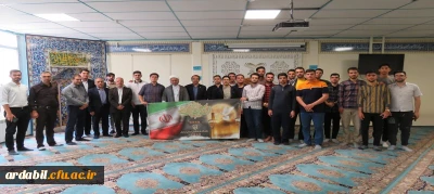 اعزام دانشجومعلمان دانشگاه فرهنگیان استان اردبیل به اردوی کشوری زیارت اولی های مشهد مقدس