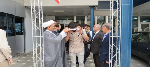 اعزام دانشجومعلمان دانشگاه فرهنگیان استان اردبیل به اردوی کشوری زیارت اولی های مشهد مقدس