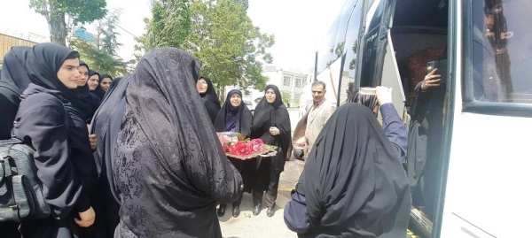 اعزام دانشجومعلمان دانشگاه فرهنگیان استان اردبیل به اردوی کشوری زیارت اولی های مشهد مقدس