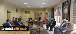 دیدار با مدیرکل میراث فرهنگی، گردشگری و صنایع دستی استان اردبیل