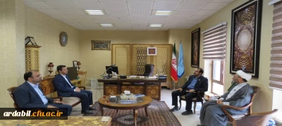 در راستای برگزاری اولین لیگ کشوری دانشجومعلمان دانشگاه فرهنگیان:

دیدار با مدیرکل میراث فرهنگی، گردشگری و صنایع دستی استان اردبیل