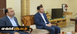 دیدار با مدیرکل میراث فرهنگی، گردشگری و صنایع دستی استان اردبیل