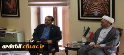 دیدار با مدیرکل میراث فرهنگی، گردشگری و صنایع دستی استان اردبیل