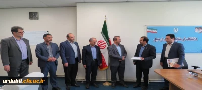 در دانشگاه فرهنگیان اردبیل:

 برگزاری آیین تکریم ومعارفه معاون آموزشی، فرهنگی و پژوهشی پردیس علامه طباطبایی