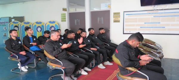 ورود تیم های شرکت کننده لیگ کشوری فوتسال دانشجومعلمان دانشگاه فرهنگیان به استان اردبیل