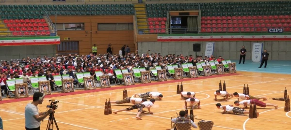 افتتاحیه لیگ کشوری فوتسال دانشگاه فرهنگیان 