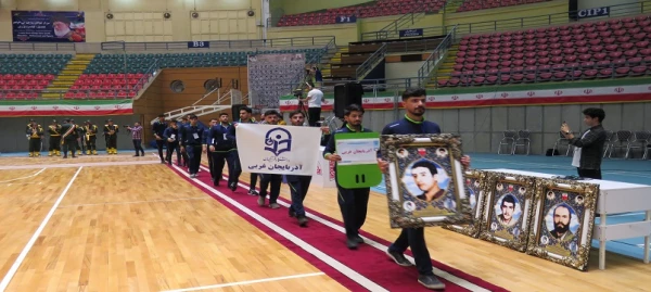 افتتاحیه لیگ کشوری فوتسال دانشگاه فرهنگیان 