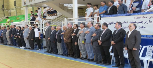 آیین اختتامیه مرحله کشوری اولین لیگ فوتسال دانشجومعلمان پسر دانشگاه فرهنگیان