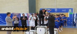 آیین اختتامیه مرحله کشوری اولین لیگ فوتسال دانشجومعلمان پسر دانشگاه فرهنگیان