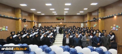 برگزاری آئین آغاز اشتغال حرفه ای نو معلمان ورودی98 پردیس بنت الهدی صدر