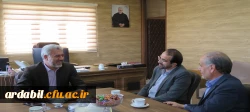 دیدار سرپرست مدیریت دانشگاه فرهنگیان استان اردبیل با سرپرست فرمانداری شهرستان نیر