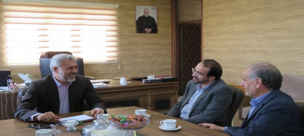 دیدار سرپرست مدیریت دانشگاه فرهنگیان استان اردبیل با سرپرست فرمانداری شهرستان نیر