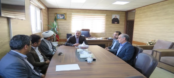 دیدار سرپرست مدیریت دانشگاه فرهنگیان استان اردبیل با سرپرست فرمانداری شهرستان نیر