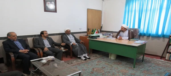 دیدار سرپرست مدیریت دانشگاه فرهنگیان استان اردبیل با امام جمعه شهرستان نیر